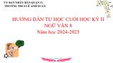 Đề cương ôn tập Học kì 2 Ngữ văn 8 năm 2024–2025 trường THCS Lê Anh Xuân (TP Hồ Chí Minh)